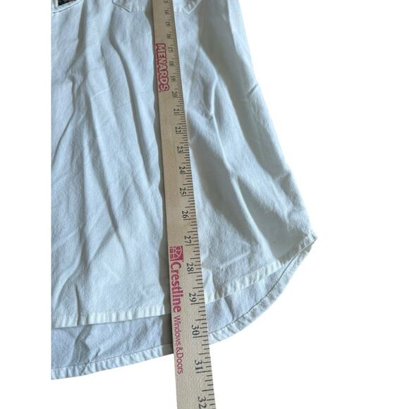 Ethnic Southwestern Native Top Lace Up Front Unisex XL Peasant Festival Outdoor - Picture 7 of 8